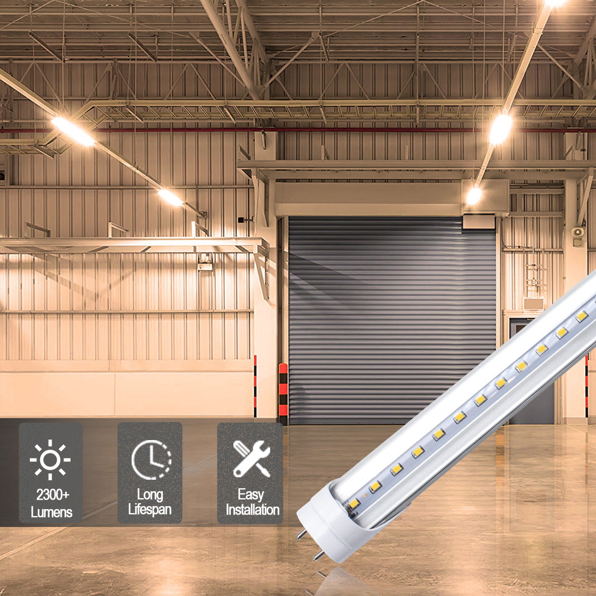 LED light tubes - fluorescent replacement