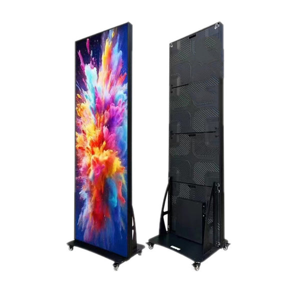 EP B Series  Indoor LED Poster Display made with Die-casting Aluminum Frame in 1.25mm | 1.53mm| 1.86mm | 2.5mm Pixel Pitch with 640x1920mm Large Display Area