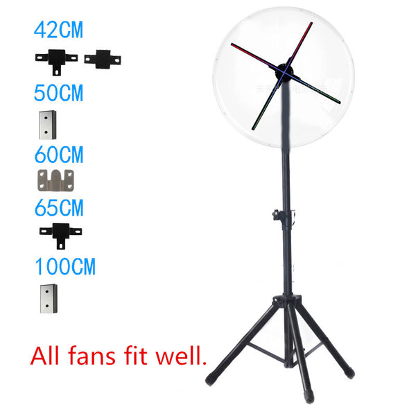 Free Shipping Floor Standing Frame for 3D Hologram Fan LED Display, Universal for all 42cm/43cm/50cm/65cm/70cm/100CM 3D LED Fan Display