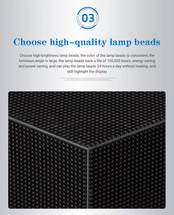 P4 Indoor 5 Faces Magic Cubic LED Display with Each Face in Size 512x512 mm