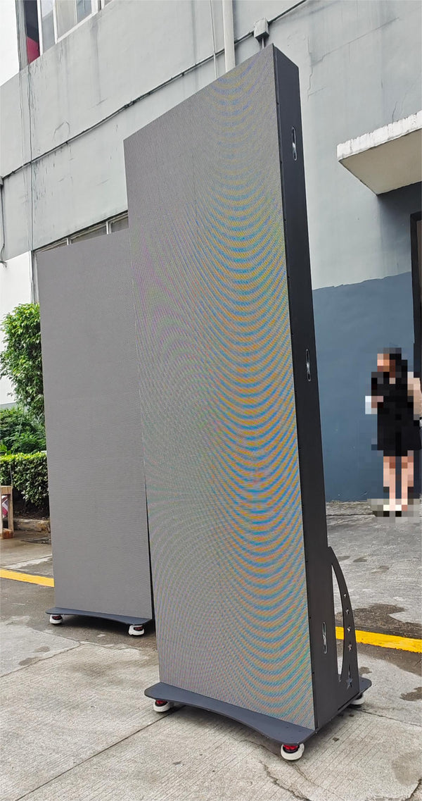 EPO Series 640x2000mm Outdoor LED Poster Display in 2.5mm Pixel Pitch >5000Nits Brightness