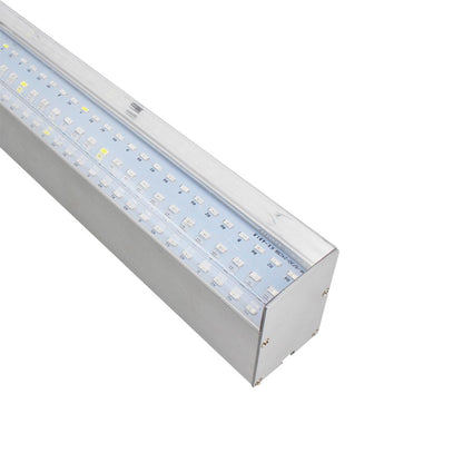 40W 16'' Full Spectrum Linear LED Grow Light Strip 6 Bands with IR & UV included, Adjustable Hanger, Idea for Greenhouse, Vegetables & Fruits, Horticulture, Propagation and City Farming