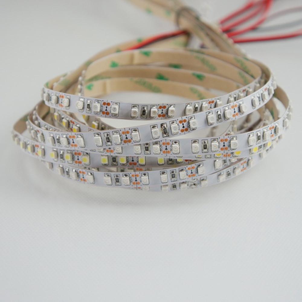 DC 12V Red/Blue/Green/Yellow Dimmable SMD3528-600 Flexible LED Strips 120 LEDs Per Meter 8mm Width 600lm Per Meter - LEDStrips8