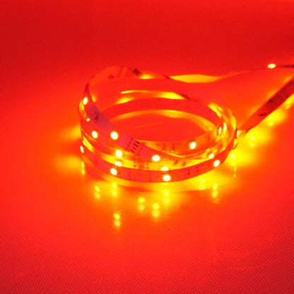 Red/Blue/Greem/Yellow Color Super Slim 5mm Wide White FPCB Background DC 12V Dimmable SMD3528-300 Flexible LED Strips 300 lm Per Meter - LEDStrips8