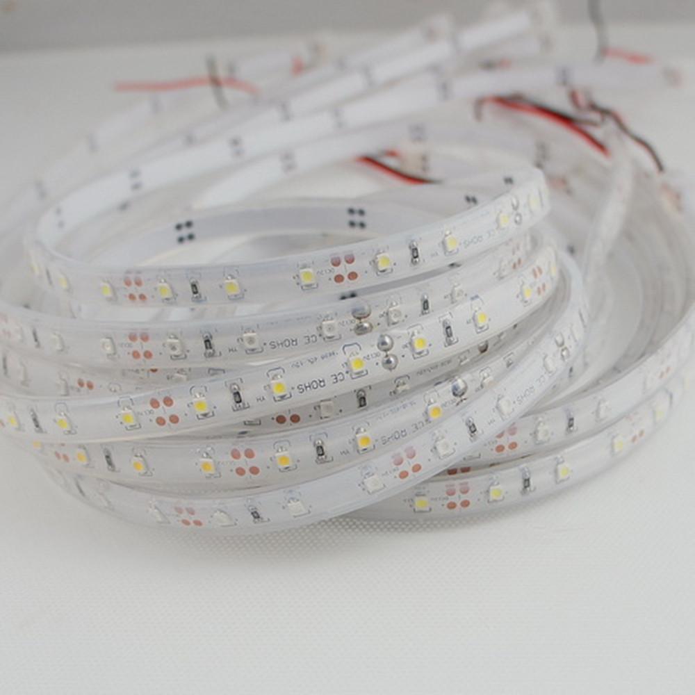 DC 12V Red/Blue/Green/Yellow Dimmable SMD3528-300 Flexible LED Strips 60 LEDs Per Meter 8mm Width 300lm Per Meter - LEDStrips8