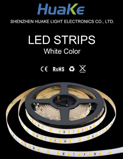 LED Flexible Strip Lights - White Color