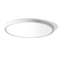 LED Flush Mount Ceiling Light Fixture, 5000K Daylight White, 3200LM, 12 Inch 24W, Flat Modern Round Lighting Fixture, 240W Equivalent White Ceiling Lamp for Kitchens, Stairwells, Bedrooms.etc.