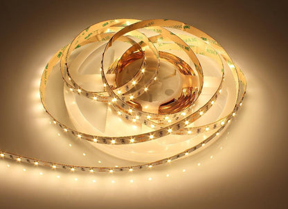 16.4Feet (5Meter) Roll SMD2835 300LED 12VDC 60Watt Rated True Color CRI95+ High Color Accuracy LED Flexible Strip Light that Produce 380nm-780nm Full Spectrum Natural Light