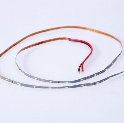 3MM Wide Super Narrow 5Meter Roll 12V DC SMD0805 3.5Watt/M 60LED per Meter LED Flexible Strip for Sand Table, Scale Model lighting - LEDStrips8