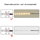 10pcs/Pack Strip to DC Female Plug Solderless Snap Down 2Pin Conductor LED Strip Connector for Quick Splitter Connection of 8mm Wide 3528 2835 Single Color Flex LED Strips