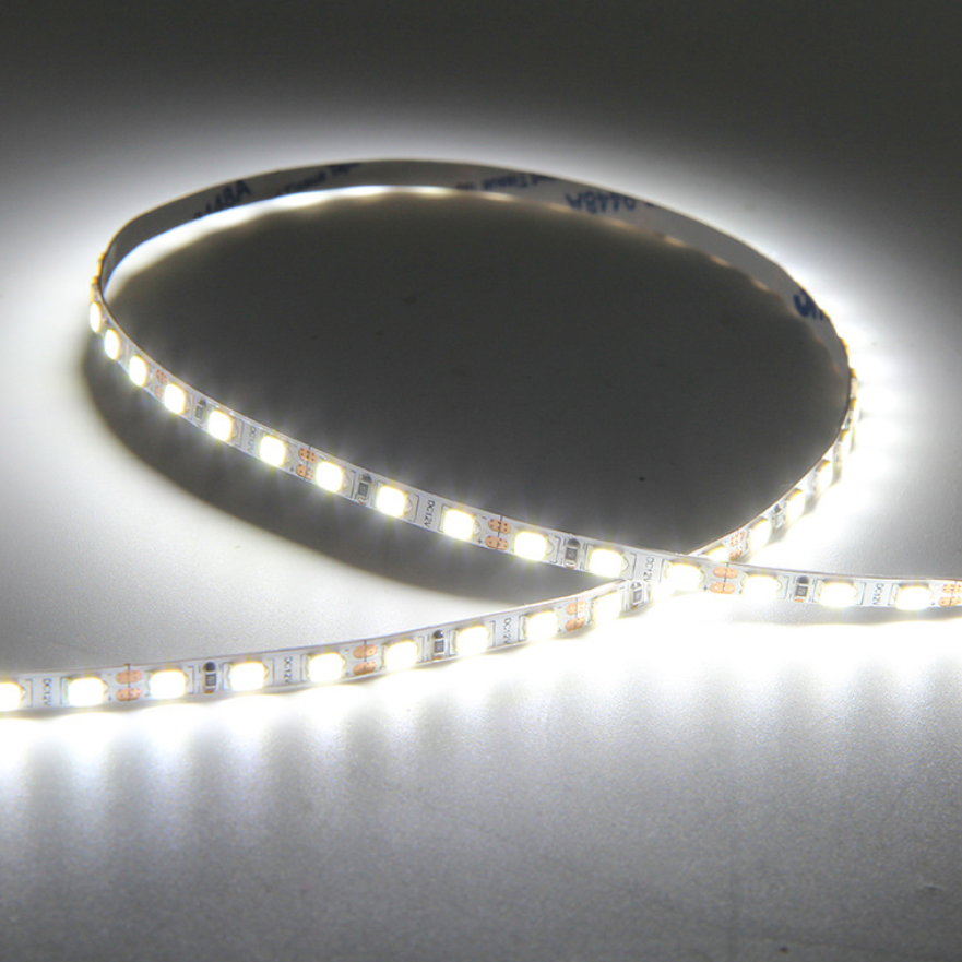 4mm Wide Super Slim DC 12V Dimmable SMD2835-600 Flexible LED Strips 10Watt/Meter 1000LM/M 120 LEDs Per Meter White FPCB Background  LED Tape Light - LEDStrips8