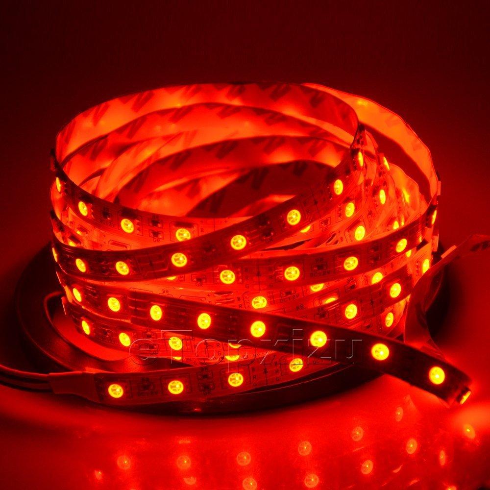 SMD5050-150 RGB Color Change Tri-Chip Flexible LED Strips 30 LEDs Per Meter 10mm Width - LEDStrips8