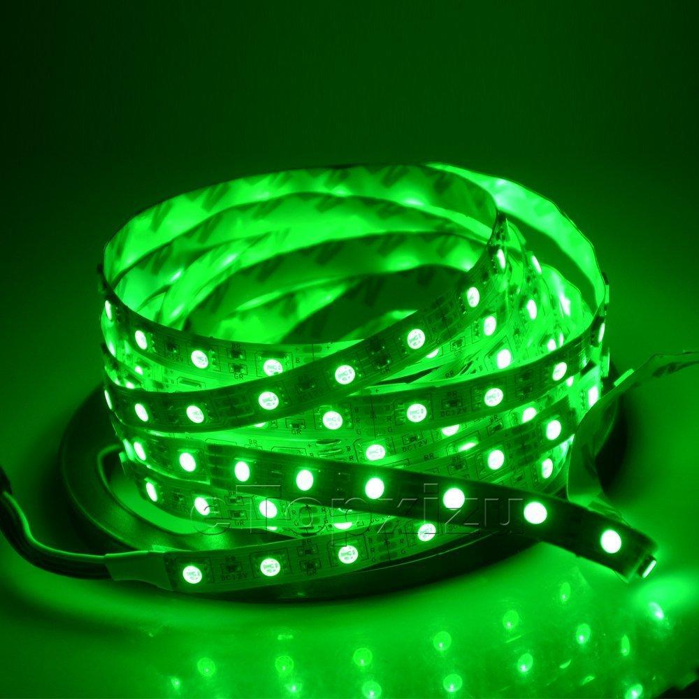 SMD5050-150 RGB Color Change Tri-Chip Flexible LED Strips 30 LEDs Per Meter 10mm Width - LEDStrips8