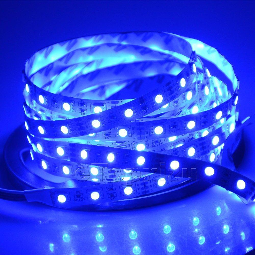 SMD5050-150 RGB Color Change Tri-Chip Flexible LED Strips 30 LEDs Per Meter 10mm Width - LEDStrips8