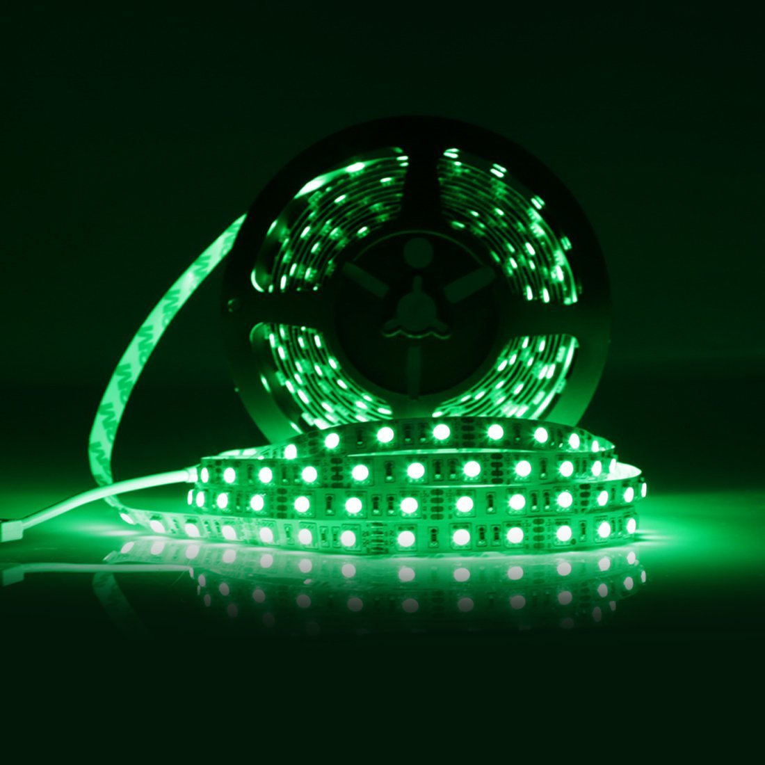 SMD5050-300 RGB Color Changing High Density Tri-ChipFlexible LED Strips 60 LEDs Per Meter 10mm Width - LEDStrips8