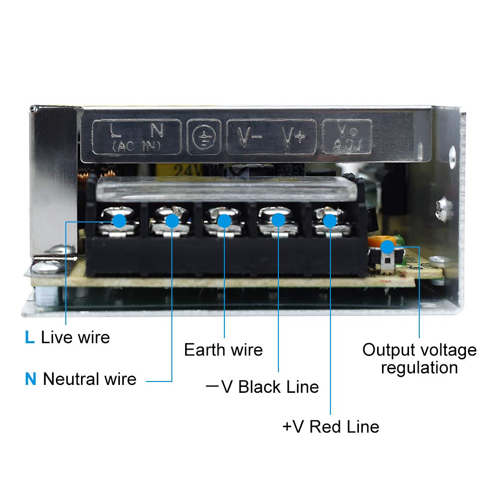 LED-Netzteil, 150 W, 12 / 24 V DC, 6-10 A, TÜV-geprüft, IP67 –