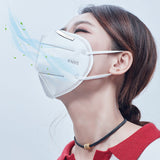 10 Pcs KN95 Masks, Anti Dust Breathable Disposable Earloop Mouth Face Mask, Comfortable Medical Sanitary
