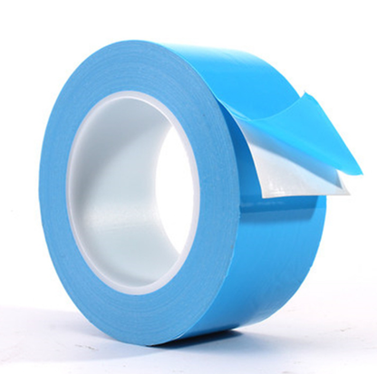 50M Roll 0.2mm Thick 2500g Viscous Force Heat Resisiting Blue Coating Double Sided Tape Adhesive Stronger Stick for LED Strip Lights - LEDStrips8