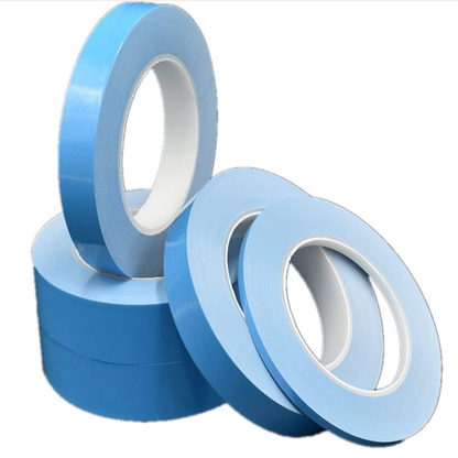 50M Roll 0.2mm Thick 2500g Viscous Force Heat Resisiting Blue Coating Double Sided Tape Adhesive Stronger Stick for LED Strip Lights - LEDStrips8