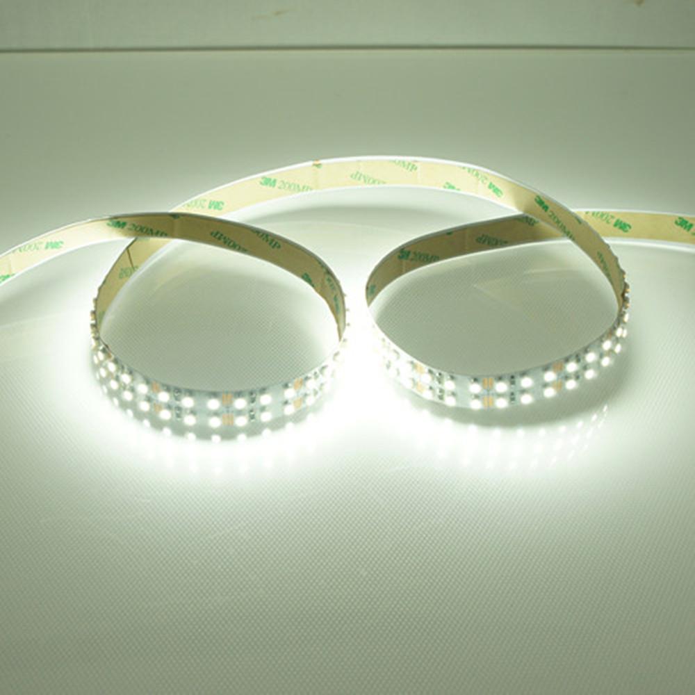 High CRI > 90 DC 12V SMD3528-1200 Double Row Flexible LED Strips 240 LEDs Per Meter 15mm Width 1200lm Per Meter - LEDStrips8