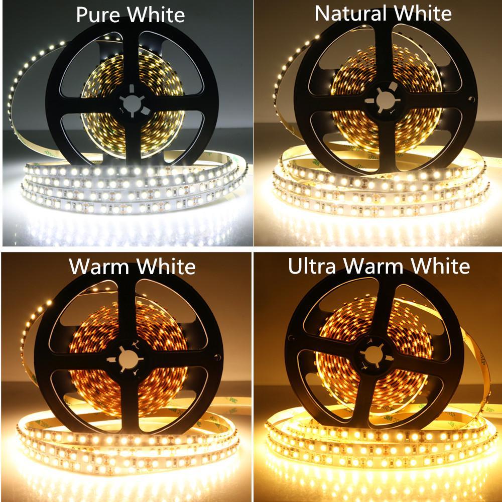 High CRI > 90 DC 12V SMD3528-600 Flexible LED Strips 30 LEDs Per Meter 8mm Width 600lm Per Meter - LEDStrips8