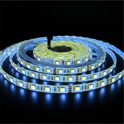 12VDC SMD5050-300-PWW 2 in 1 Dual White Color Temp-Adjustable Flexible LED Strip Light 60 LEDs Per Meter - LEDStrips8