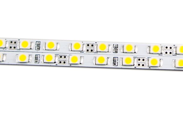 5 Pack 19.7 inch Super Slim 4mm SMD3528 Rigid LED Strip lighting 60LEDs - LEDStrips8