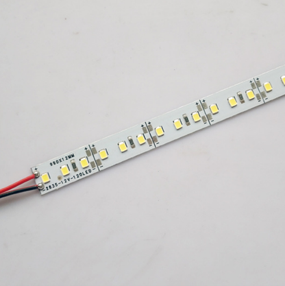 5 / 10 Pack SMD2835 Rigid LED Strip lighting with 120LEDs per meter Non-Waterproof LED Light Bar - LEDStrips8