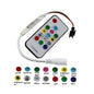 5V DC Wiress RF Remote Controller for Dream Color Magic Color Addressable RGBW LED Flexible Strip Lights Max 2048 Pixels Controllable - LEDStrips8