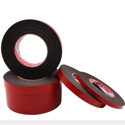 30M (100Feet) Roll 1mm Thick Red Coating VHB Tape, Heavy Duty Mounting Tape Adhesive, Foam Tape for Led Strip Lights, Home and Office Decoration - LEDStrips8