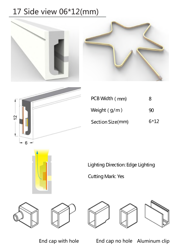 Silicon Neon Light Tube - LED Strip Light Housing