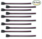 10pcs Pack RGB LED Light Strips Connector with 4Pin plug RGB LED Strip Connector Cable for SMD 5050/3528 RGB LED Strip light - 15cm/6 Inch - LEDStrips8