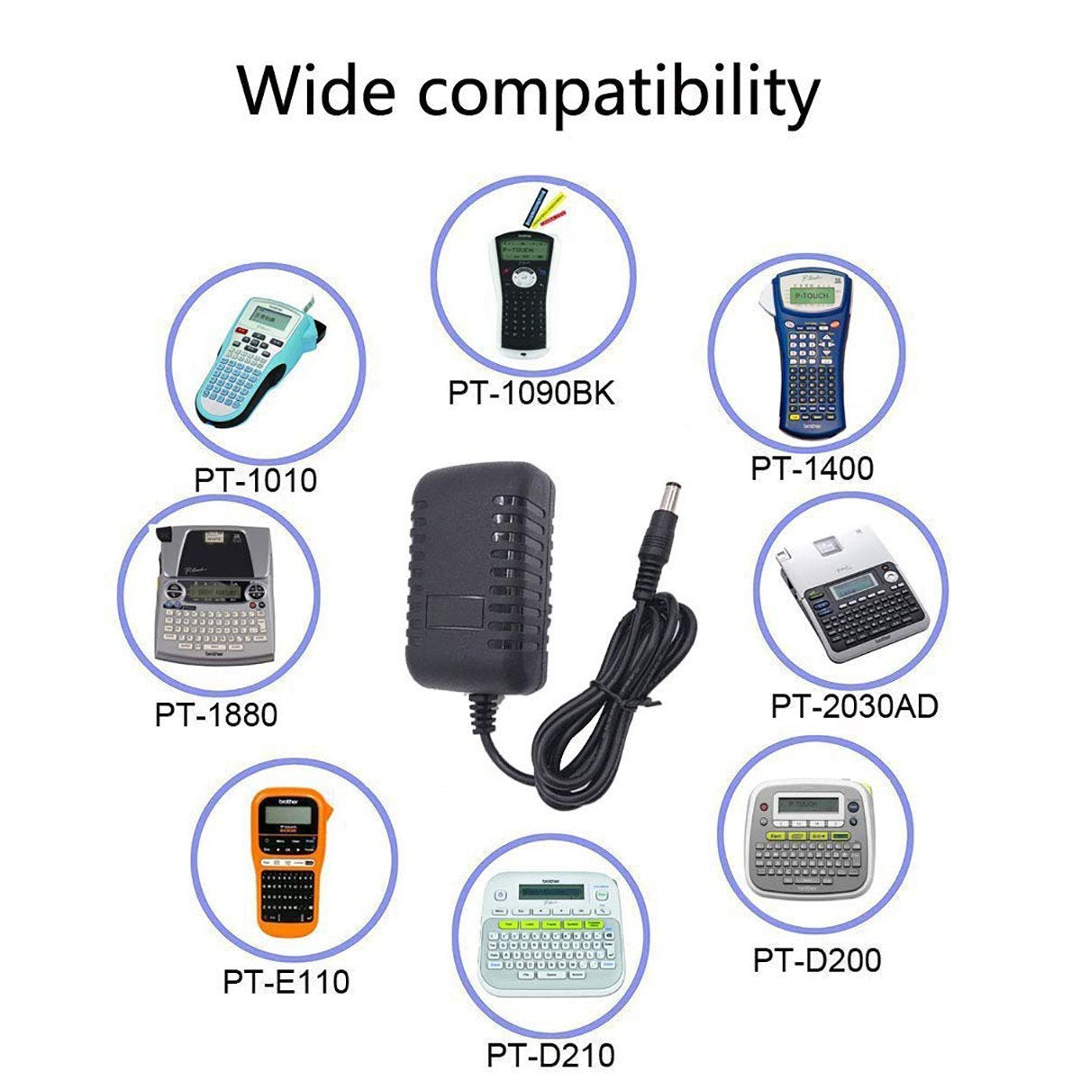 Wall Plug-in CE Certificated LED Adapter Power Supply 110-220V AC to 12V/24V/5V DC - LEDStrips8