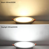 4 inch LED Downlight, Ultra-Thin Recessed Ceiling Light with Junction Box, 9W, Dimmable, 650Lm, Simple Retrofit Installation, 4 Pack
